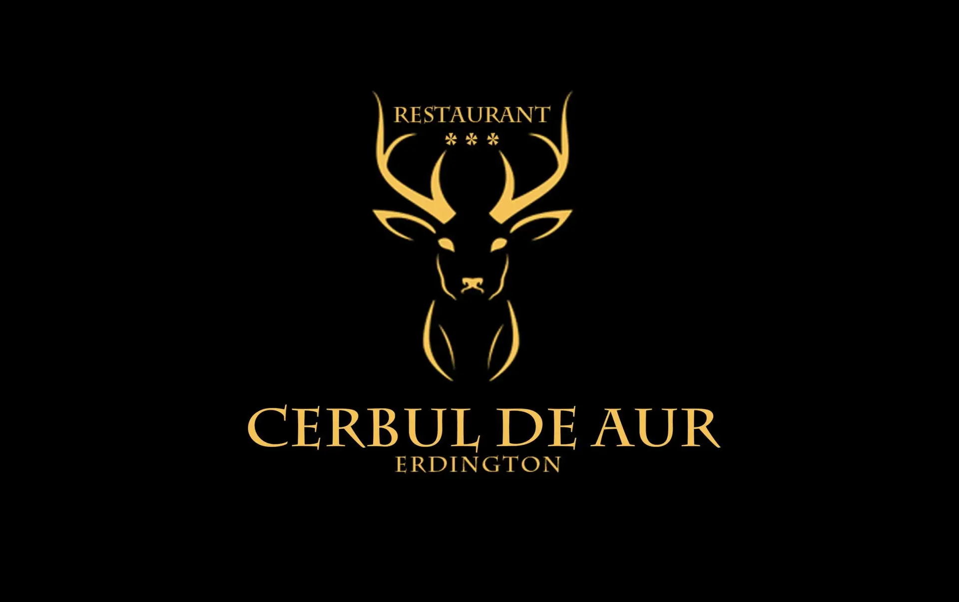 Logo branding - Cerbul de Aur